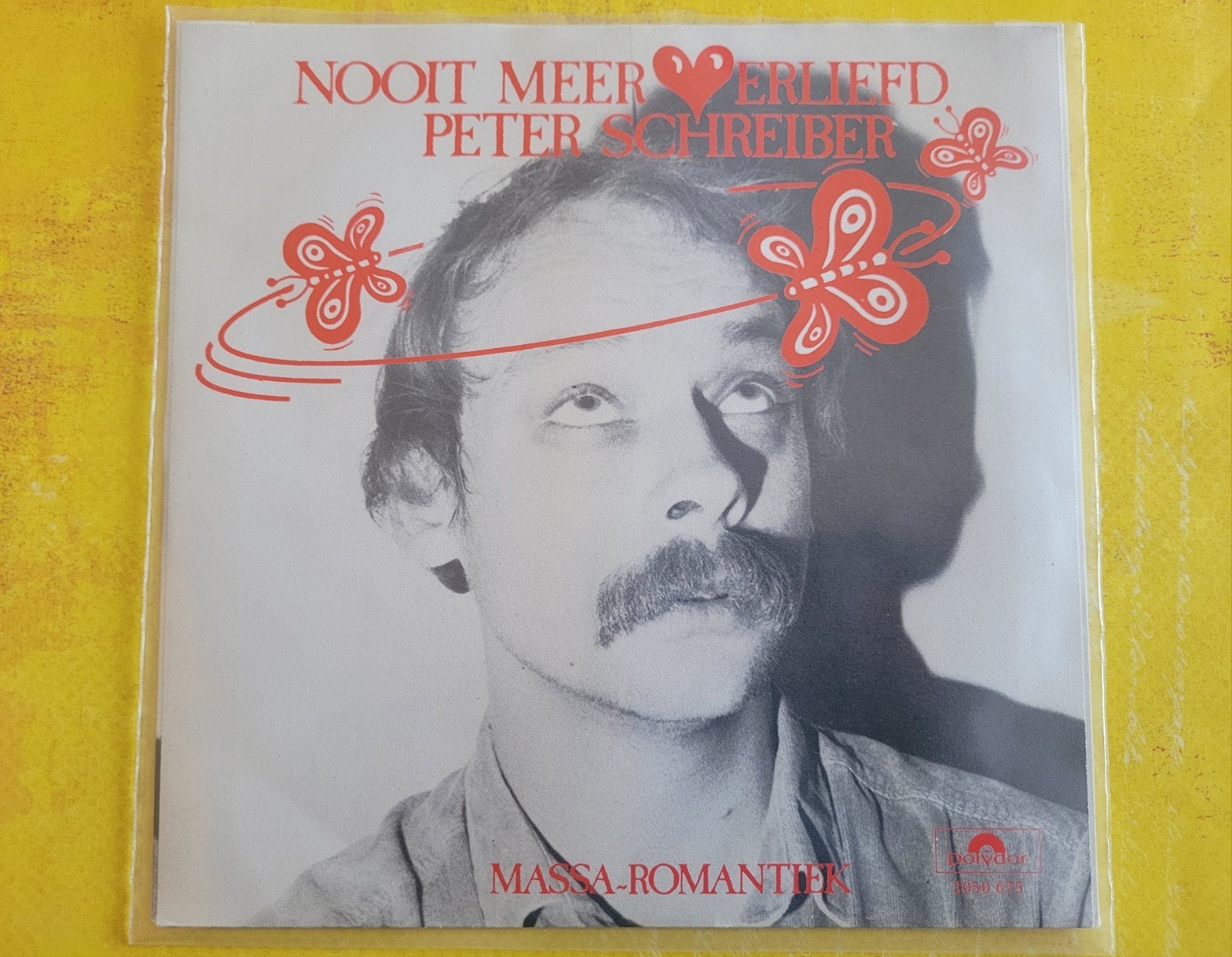 Peter Schreiber  - Nooit meer verliefd., Ophalen, Zo goed als nieuw, Overige formaten, Levenslied of Smartlap