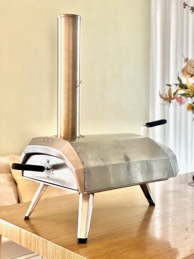 Ooni Karu 12 Multifuel Pizzaoven – hout & houtskool, Tuin en Terras, Ophalen, Zo goed als nieuw, Ooni