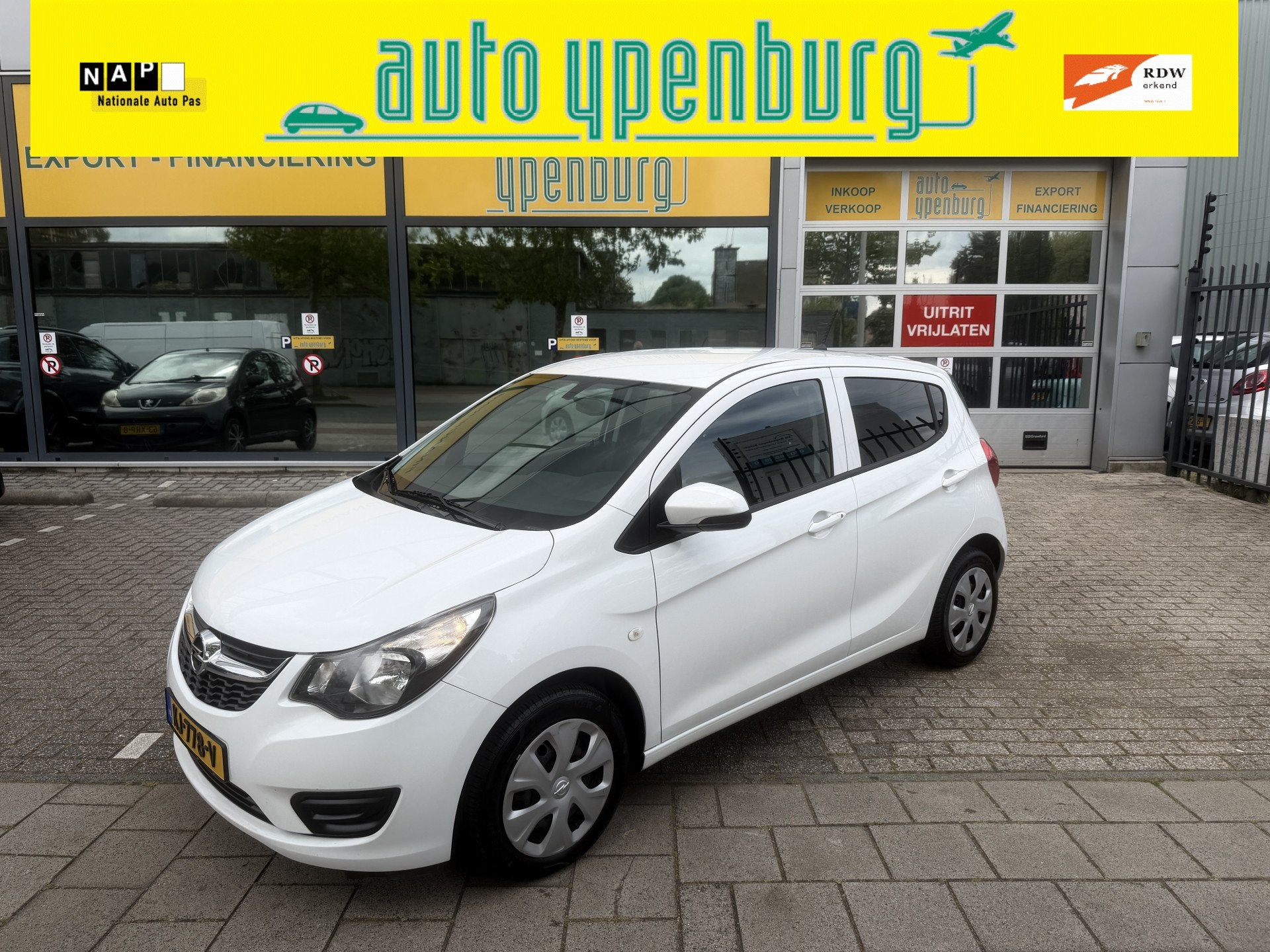 Opel KARL 1.0 ecoFLEX Edition * 131.116 Km * Airco * Parkeer, Auto's, Voorwielaandrijving, Stof, Gebruikt, Euro 6
