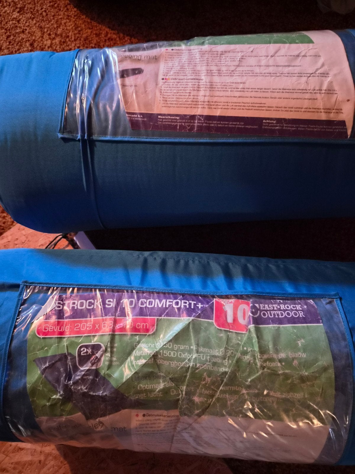 zelfopblaasbare slaapmatten, Caravans en Kamperen, Slaapmatten, Ophalen