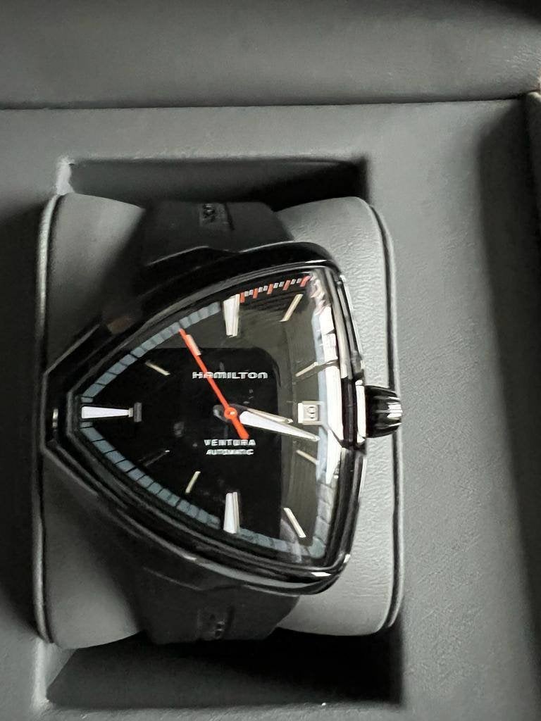 Hamilton Ventura Elvis80, Staal, Polshorloge, Nieuw, Kunststof