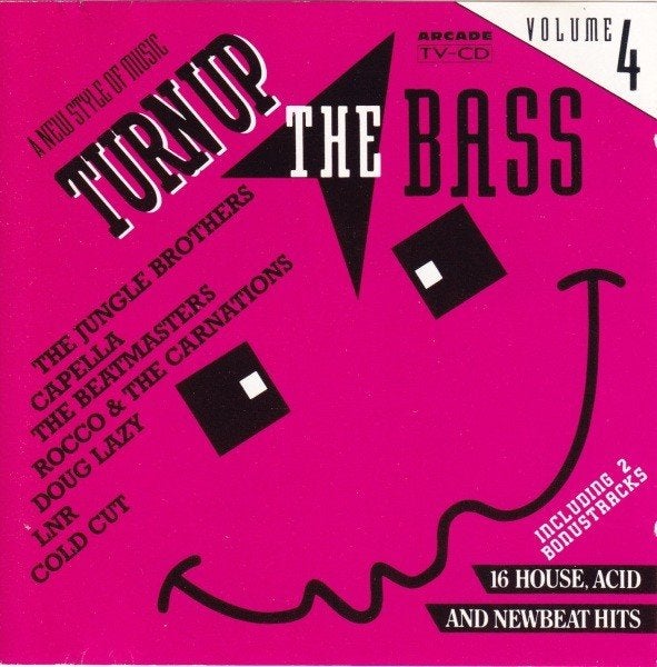 Dance C.D. (1989) Turn Up the Bass nr. 4  (Arcade), Gebruikt, Inclusief doosje, Dance, Ophalen of Verzenden