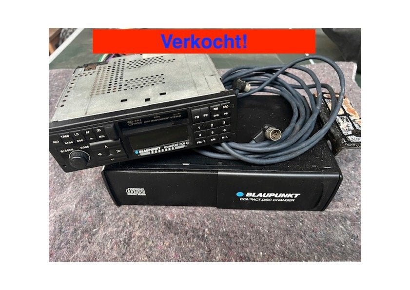 Blaupunkt Frankfurt RCM 82 met Blaupunkt CD wisselaar, Ophalen of Verzenden, Gebruikt