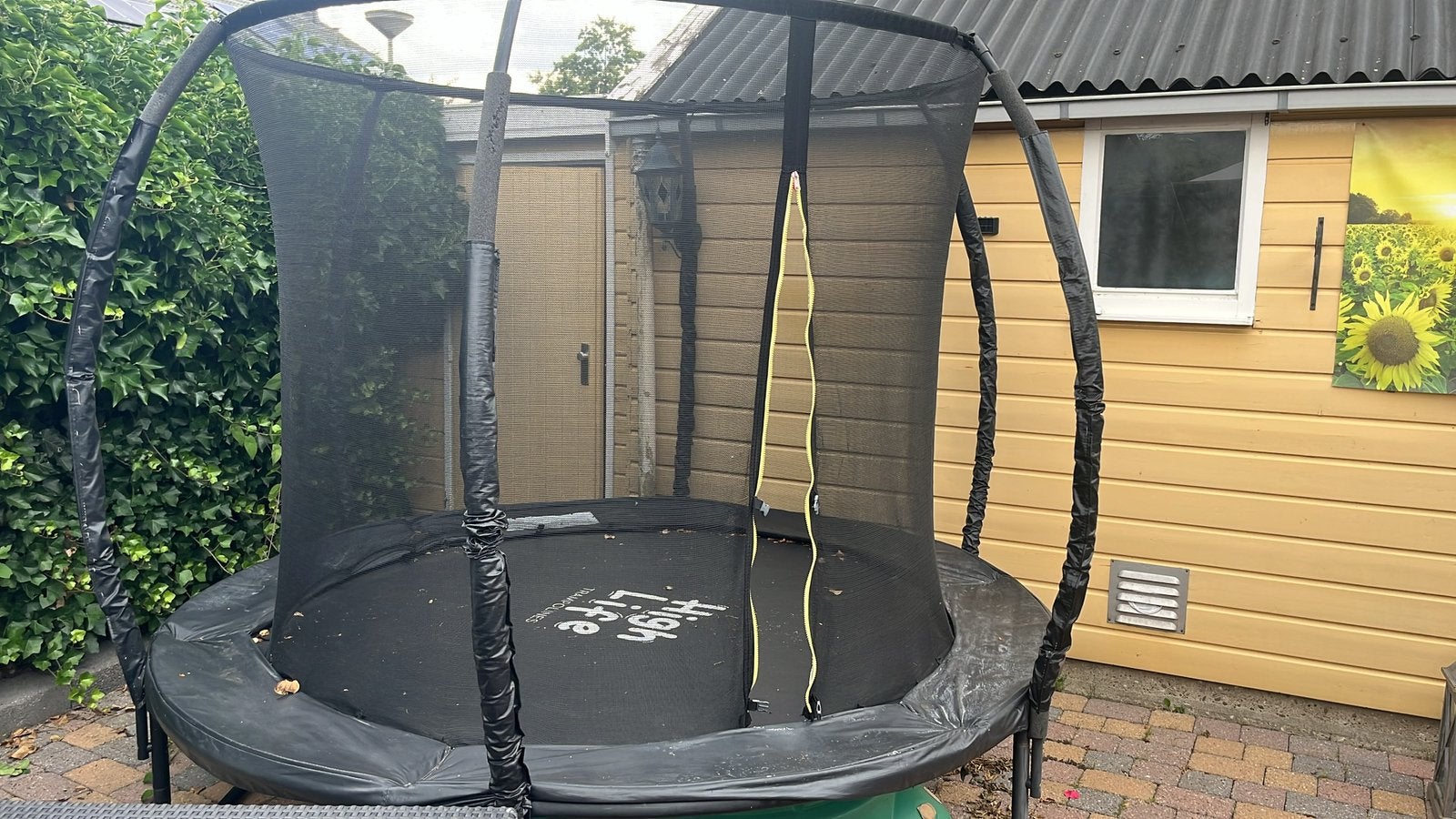 Trampoline dm 3meter zgan, Ophalen of Verzenden, Zo goed als nieuw