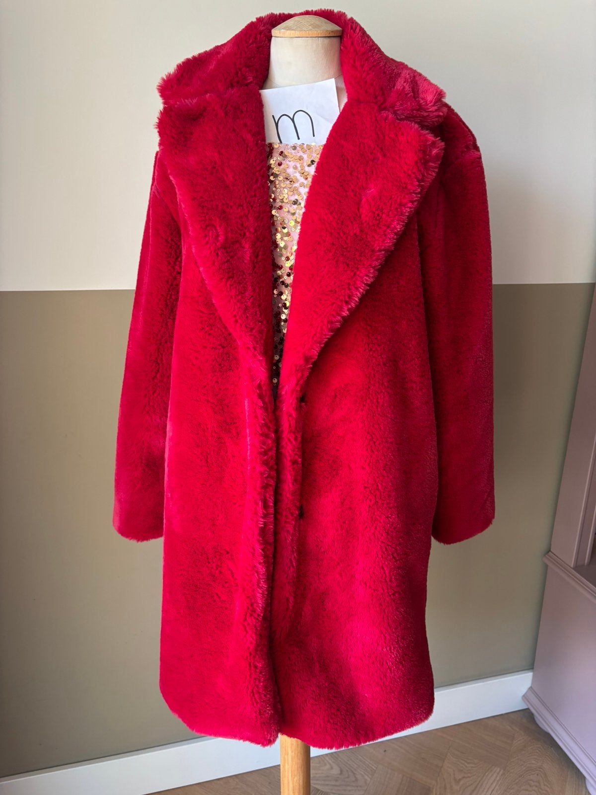 Faux fur jassen maat M, Ophalen of Verzenden, Zo goed als nieuw, Carnaval
