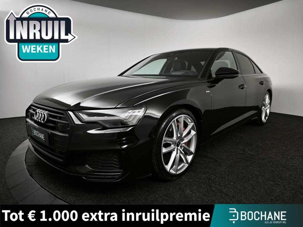 Audi A6 55 TFSI e quattro Pro Line S Competition |, Auto's, Audi, Automaat, Gebruikt, 4 cilinders, Zwart