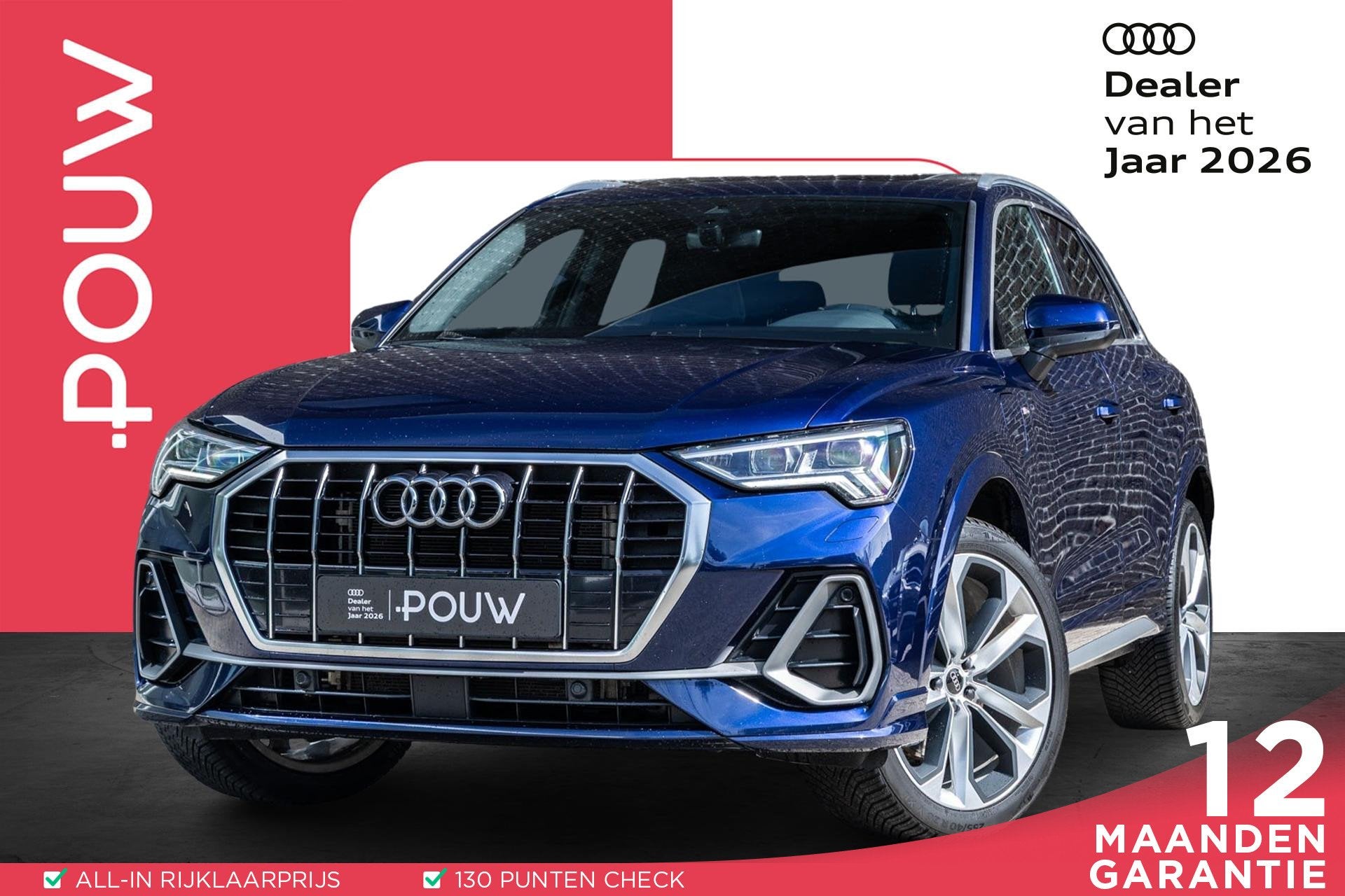 Audi Q3 45 TFSIe 245pk S Edition | Panoramadak | Sfeerverlic