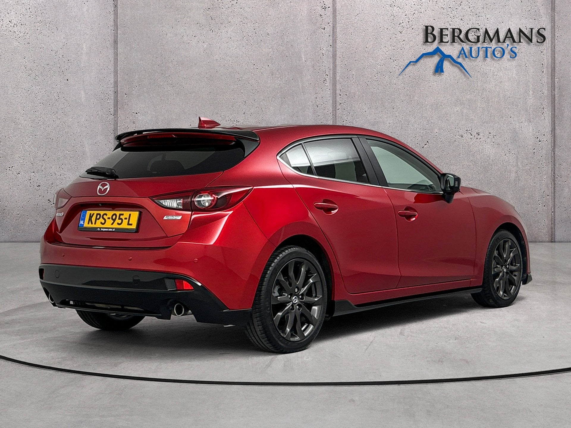 Mazda 3 - 2.0 HP GT-M // DEALERONDERHOUDEN // LEDER // STOEL, Gebruikt, Leder, Bedrijf, Handgeschakeld