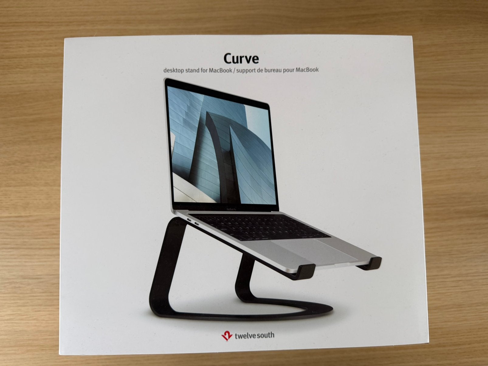 Twelve South Curve standaard - Zwart, Computers en Software, Verzenden, Zo goed als nieuw