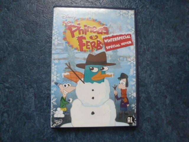 leuke dvd PHINEAS AND FERB winterspecial, Cd's en Dvd's, Tekenfilm, Ophalen of Verzenden, Zo goed als nieuw, Alle leeftijden