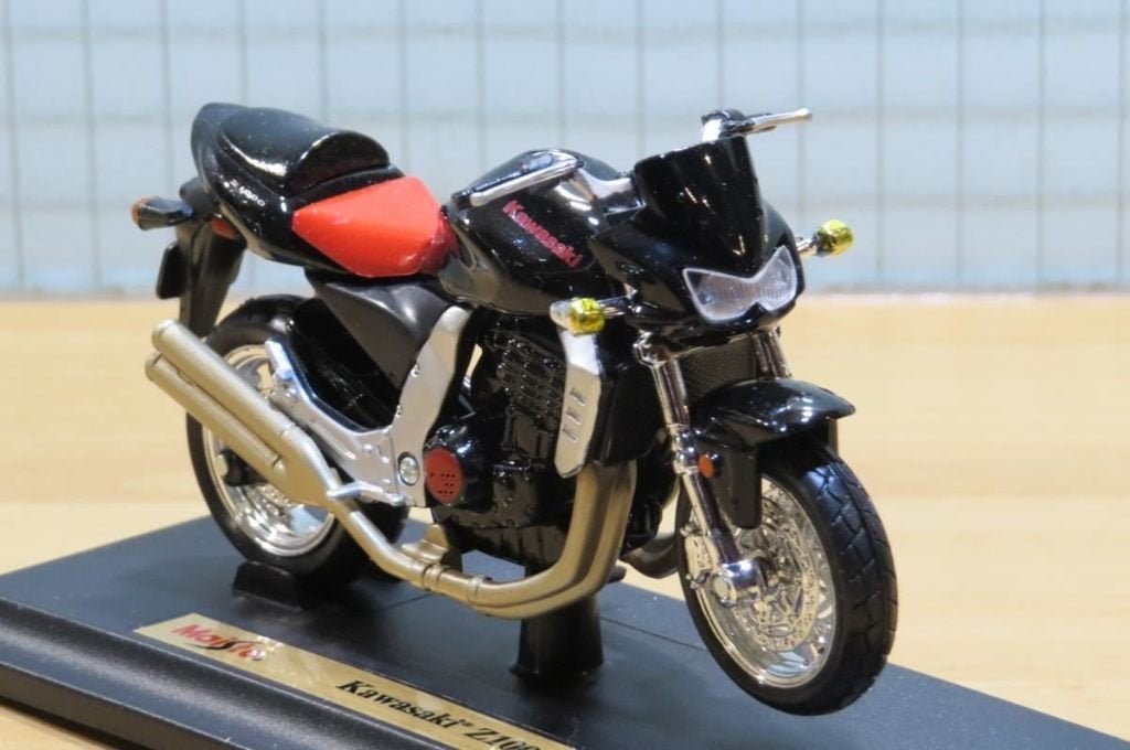 Kawasaki Z1000 black 1:18 Maisto, MayCheong, Maisto, Nieuw, Ophalen of Verzenden