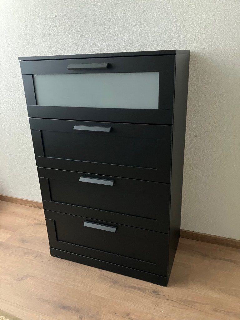 Ikea ladenkast, Ophalen, Gebruikt, Glas, 100 tot 150 cm