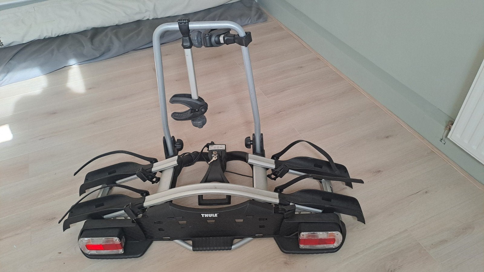 Thule EuroWay G2 921 trekhaak fietsendrager (2 fietsen), Auto diversen, Ophalen, Gebruikt, 2 fietsen, Trekhaakdrager