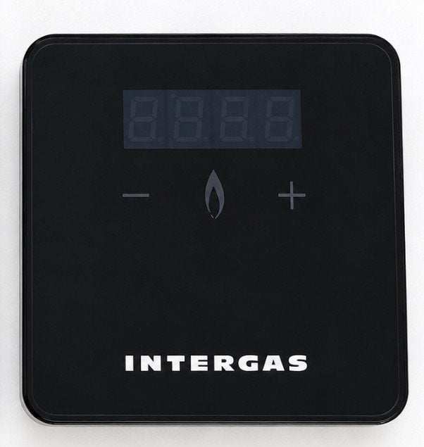 Intergas Comfort Touch Thermostaat - Zwart, Ophalen of Verzenden, Slimme thermostaat, Zo goed als nieuw