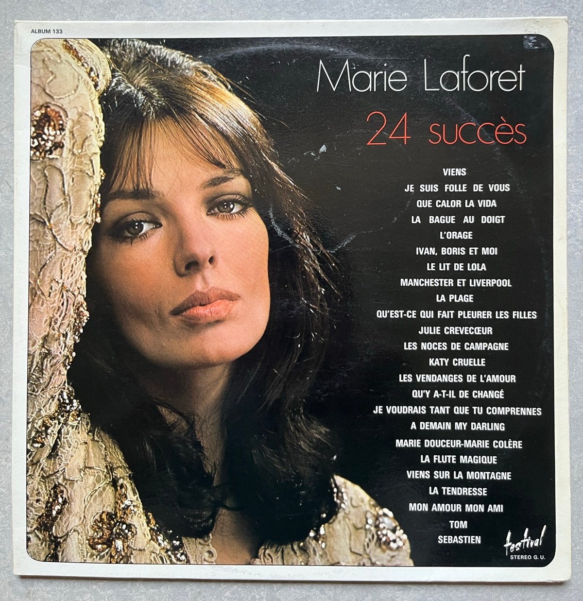Marie Laforêt - 24 Succès Dubbel-LP (Pop/Chanson), Gebruikt, Ophalen of Verzenden, 12 inch, Dubbel-LP