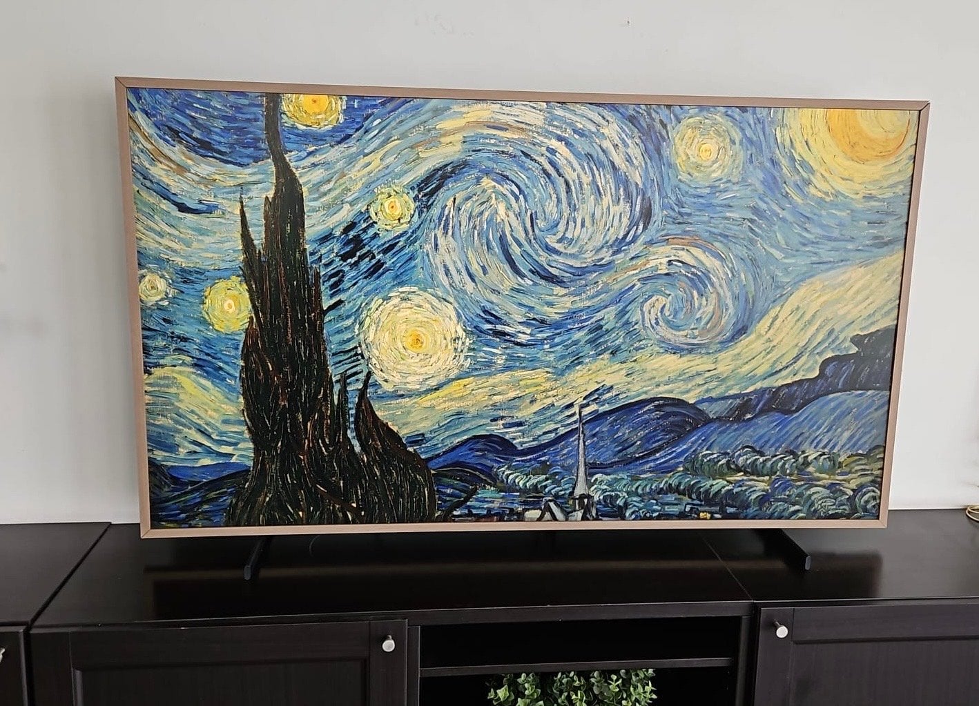 Samsung The Frame Smart eiken frame alleen De lijst, Ophalen, Nieuw