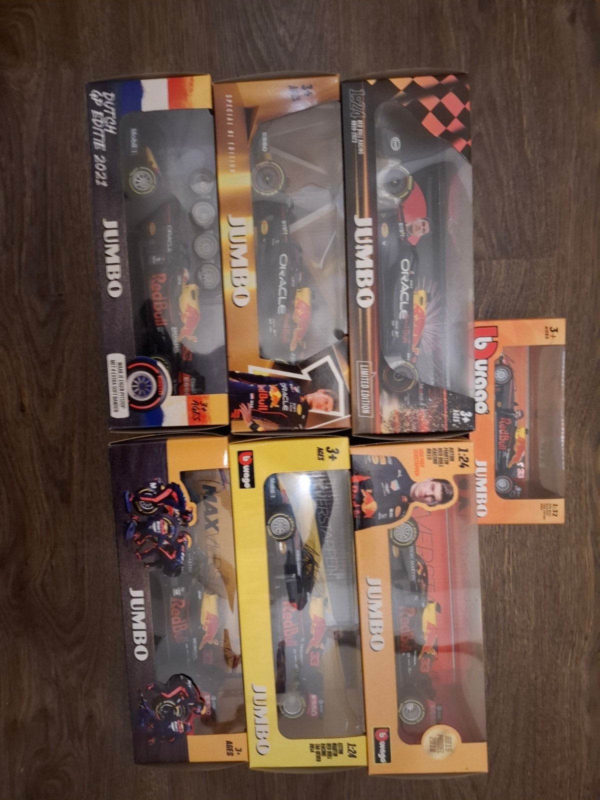 Max Verstappen Red Bull Racing modelauto's (diverse), Ophalen of Verzenden, Nieuw, Auto, Bburago