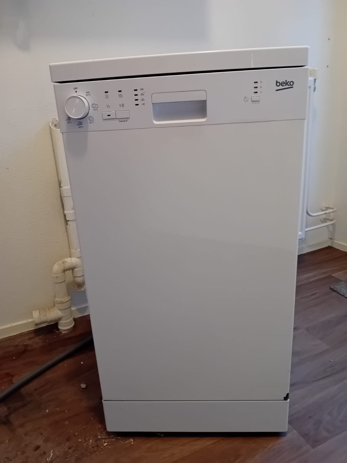 Beko vaatwasmachine, Ophalen, Minder dan 85 cm