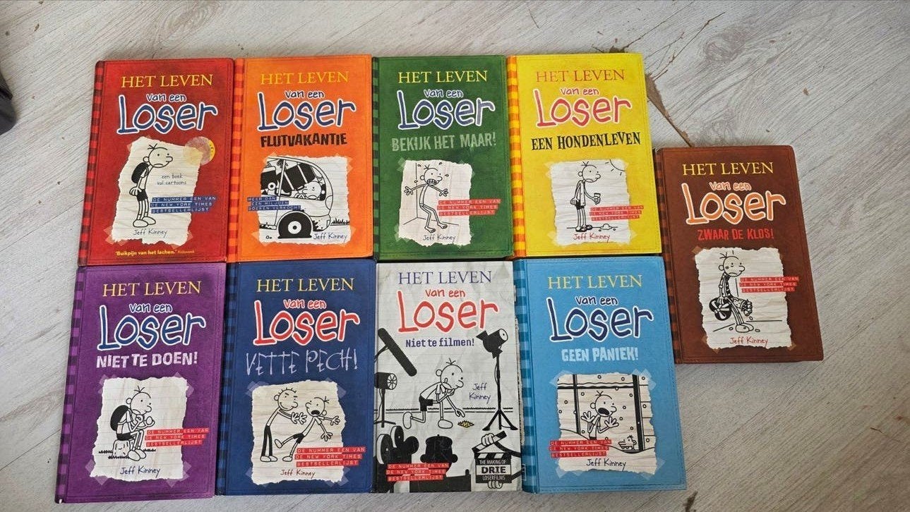 Het Leven van een Loser - Complete serie (9 boeken), Boeken, Kinderboeken | Jeugd | onder 10 jaar, Ophalen of Verzenden, Zo goed als nieuw