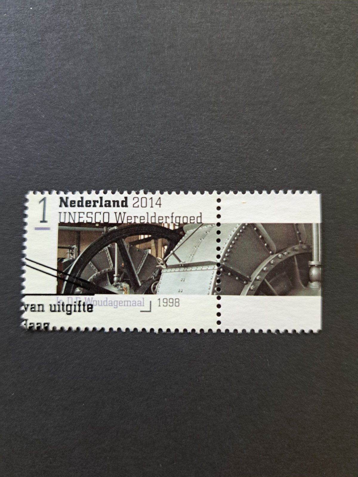 Nederland 2014 Unesco werelderfgoed, Ophalen of Verzenden, Gestempeld