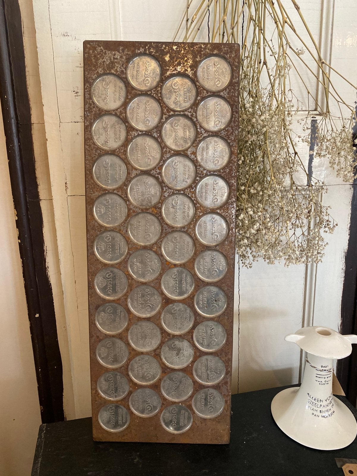 Oude Chocolademal, Droste Haarlem, Bonbonmal, Brocante, Antiek en Kunst, Ophalen