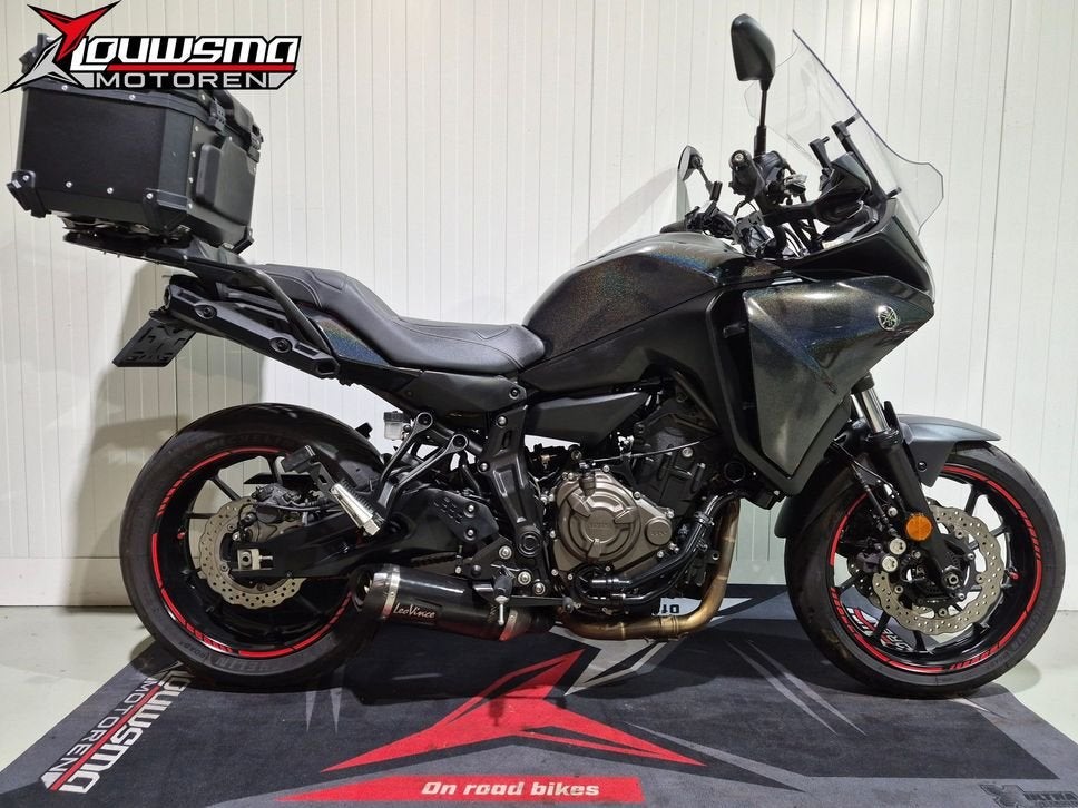 YAMAHA TRACER 7 GT Leovince|3 Koffers|Gar mt07 700 mt09 900, 2 cilinders, Motorrijbewijs A, Bedrijf, Meer dan 35 kW