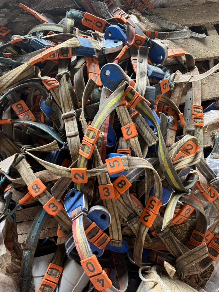Delaval transponders, Ophalen, Gebruikt