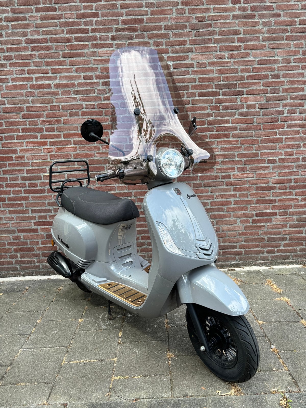 La Souris Sourini l KM6228 l 2018 l Blauw kenteken, Overige merken, Gebruikt, Ophalen of Verzenden, Benzine