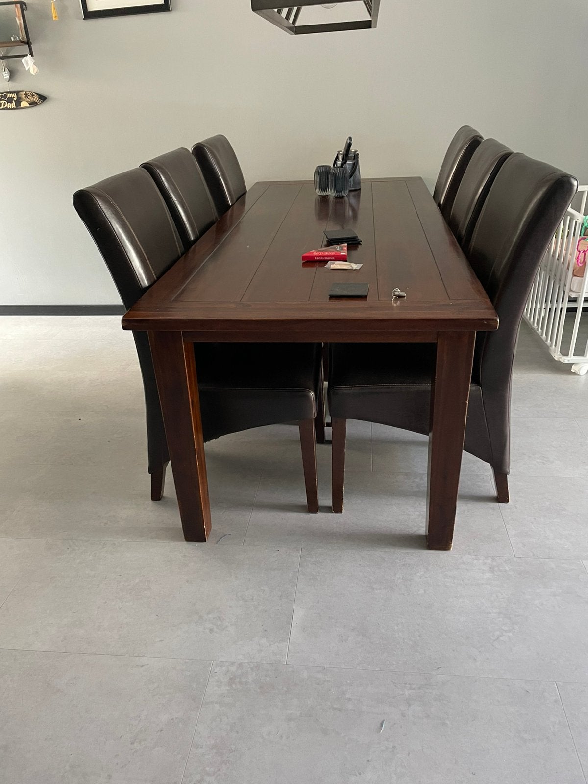 Eethoek zonder stoelen, Ophalen, Gebruikt, Koloniaal, 50 tot 100 cm