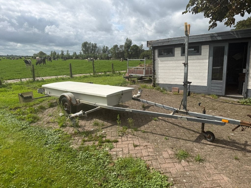 Catamarantrailer met nacra trailer box, Ophalen, Gebruikt, Minder dan 15 m², 3 tot 6 meter