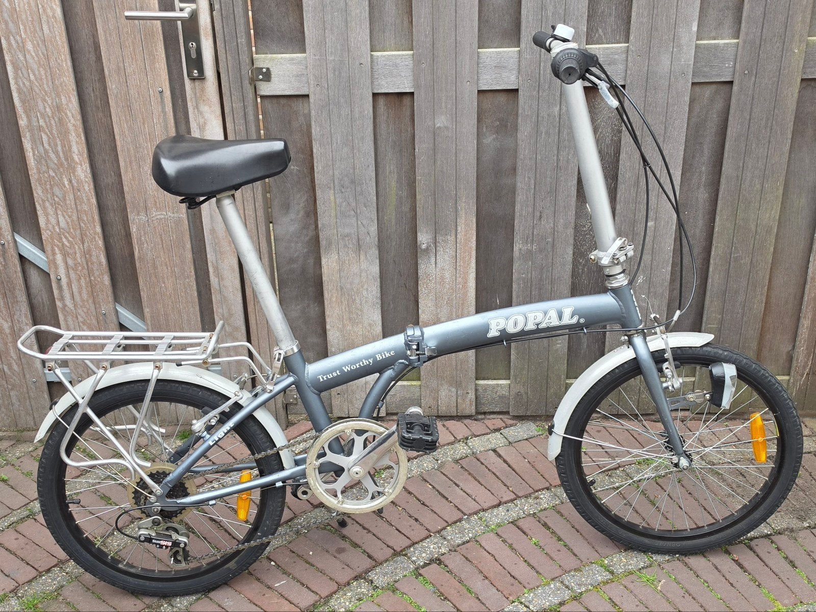 Popal vouwfiets - in goede staat, 20 inch of meer, Gebruikt, Versnellingen, Totaal opvouwbaar