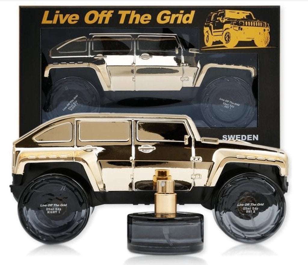 Stoer cadeau Hummer Auto parfum Mannen 4x 25 ml parfums, Ophalen of Verzenden, Nieuw