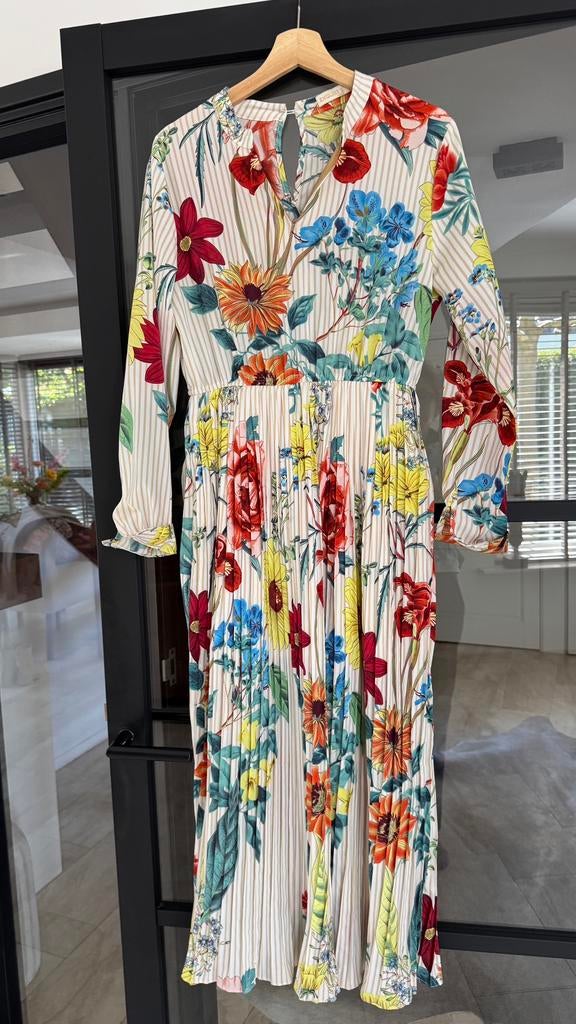 Leuke zomerjurk van het merk Exquiss’s maat l, Kleding | Dames, Ophalen of Verzenden, Zo goed als nieuw, Maat 38/40 (M), Onder de knie