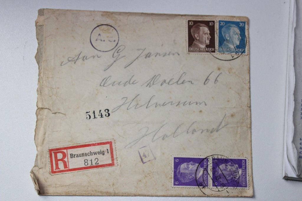 Oude Duitse brieven uit de jaren 20, Postzegels en Munten, Ophalen of Verzenden, Envelop