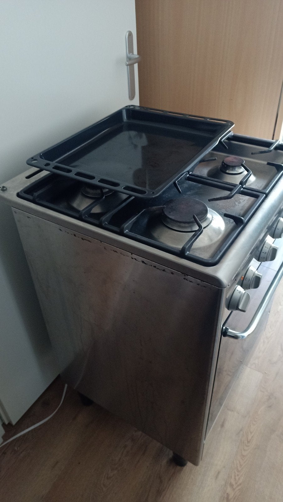 Smeg fornuis, Ophalen, Gebruikt, 60 cm of meer, Gas