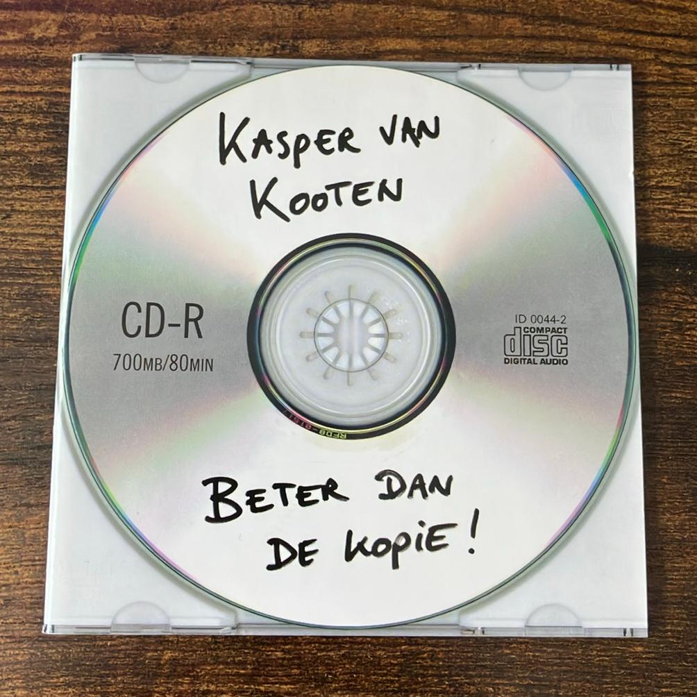 2CD Kasper van Kooten - Beter Dan De Kopie! (gesigneerd), Ophalen of Verzenden, Gebruikt