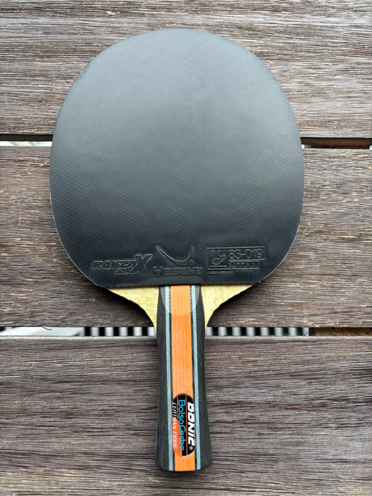 Professioneel Tafeltennisbatje - Donic, Yasaka, Tibhar, Sport en Fitness, Tafeltennis, Ophalen of Verzenden, Zo goed als nieuw