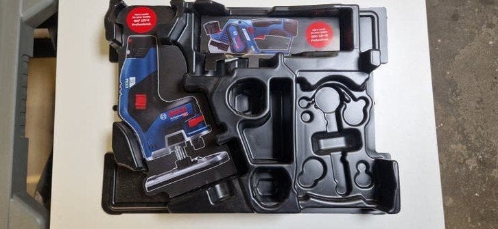 Bosch L-BOXX 136 Inlay voor 12v kantenfrees en schaaf, Ophalen of Verzenden, Nieuw, Overige typen