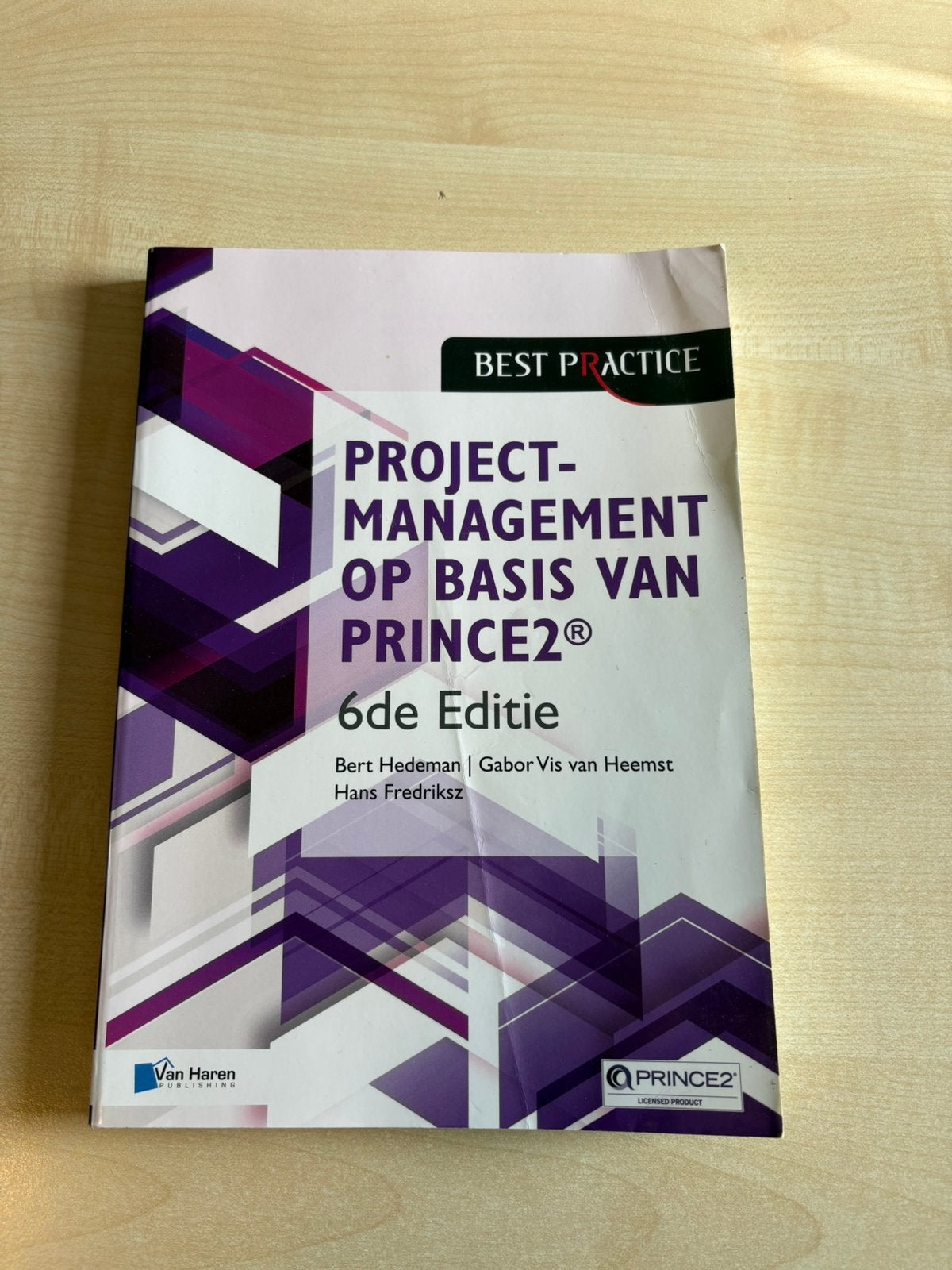 Het boek ‘projectmanagement op basis van prince2’, Ophalen of Verzenden, Beta, Zo goed als nieuw, HBO