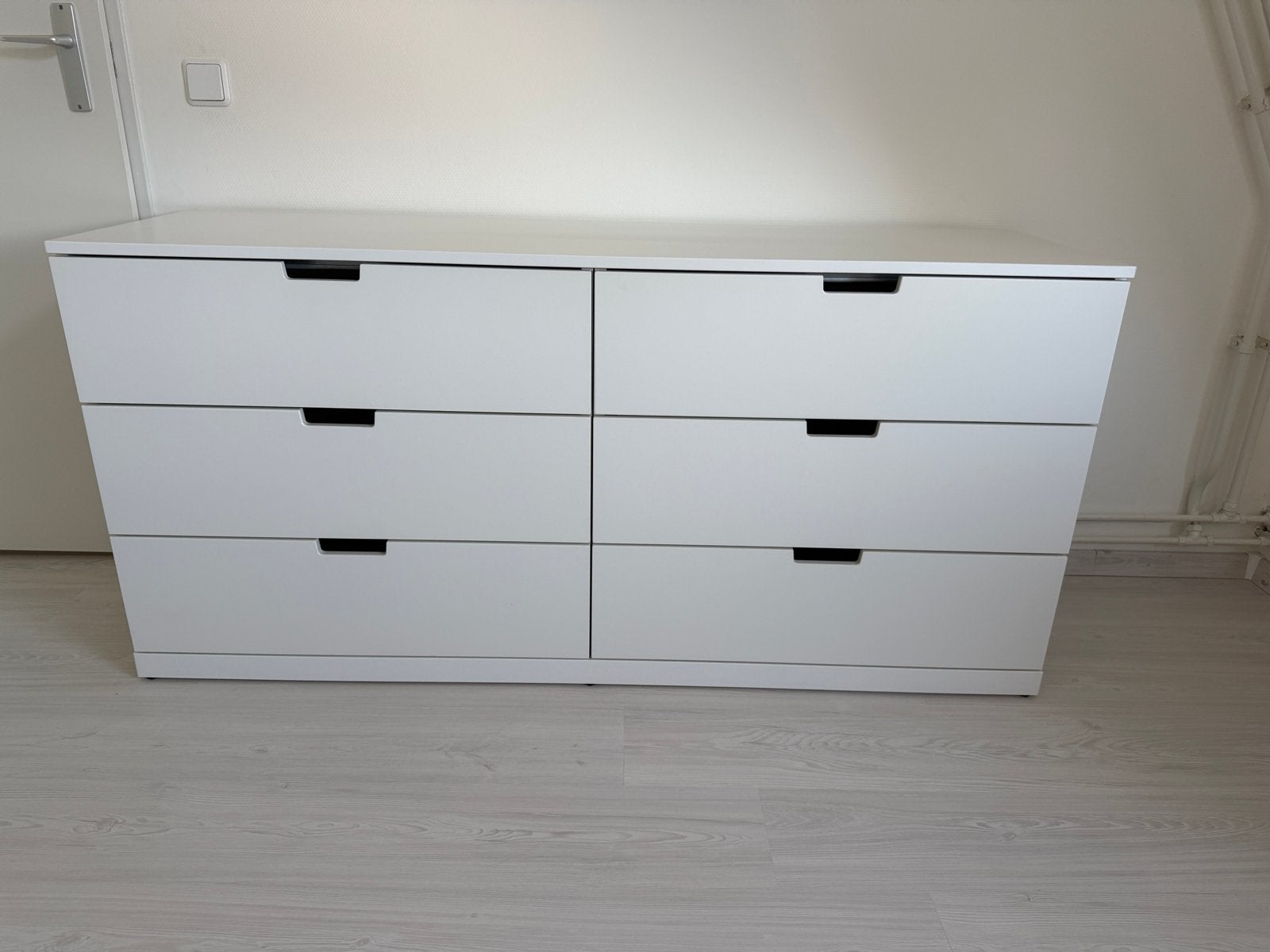 IKEA Nordli ladekast met 6 brede laden, Ophalen, 100 tot 150 cm, 5 laden of meer, Zo goed als nieuw