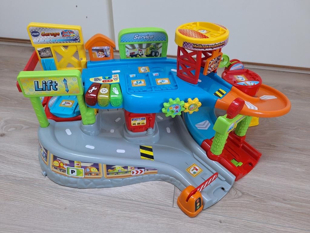 VTech Toet Toet Auto's garage, Kinderen en Baby's, Speelgoed | Vtech, Ophalen of Verzenden, Gebruikt, 2 tot 4 jaar