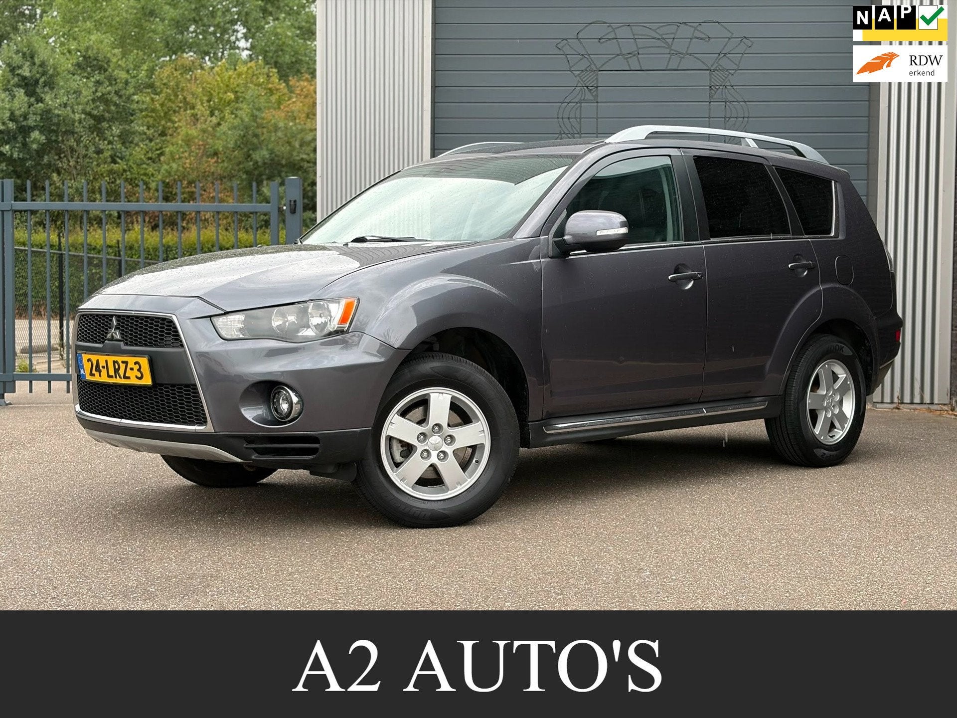 Mitsubishi Outlander 2.0 Intro Edition Automaat|Airco|Cruise, Auto's, Mitsubishi, 1998 cc, 4 cilinders, Leder en Stof, Origineel Nederlands