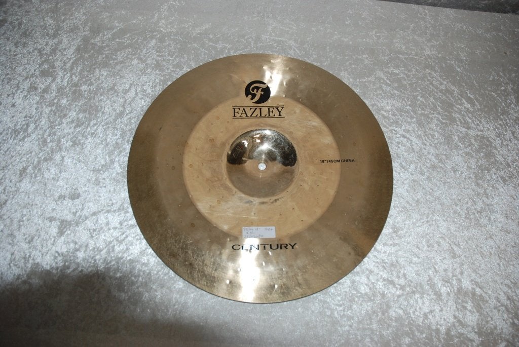 Fazley Century china bekken 1242gr 18 inch  <25252087>, Gebruikt, ., Drums of Percussie, Ophalen of Verzenden
