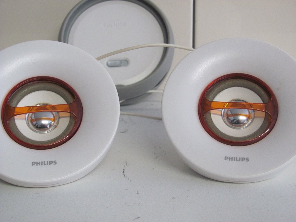 mobiele speakerset van philips, Audio, Tv en Foto, Luidsprekers, Philips, Speakerset, Ophalen of Verzenden, Zo goed als nieuw