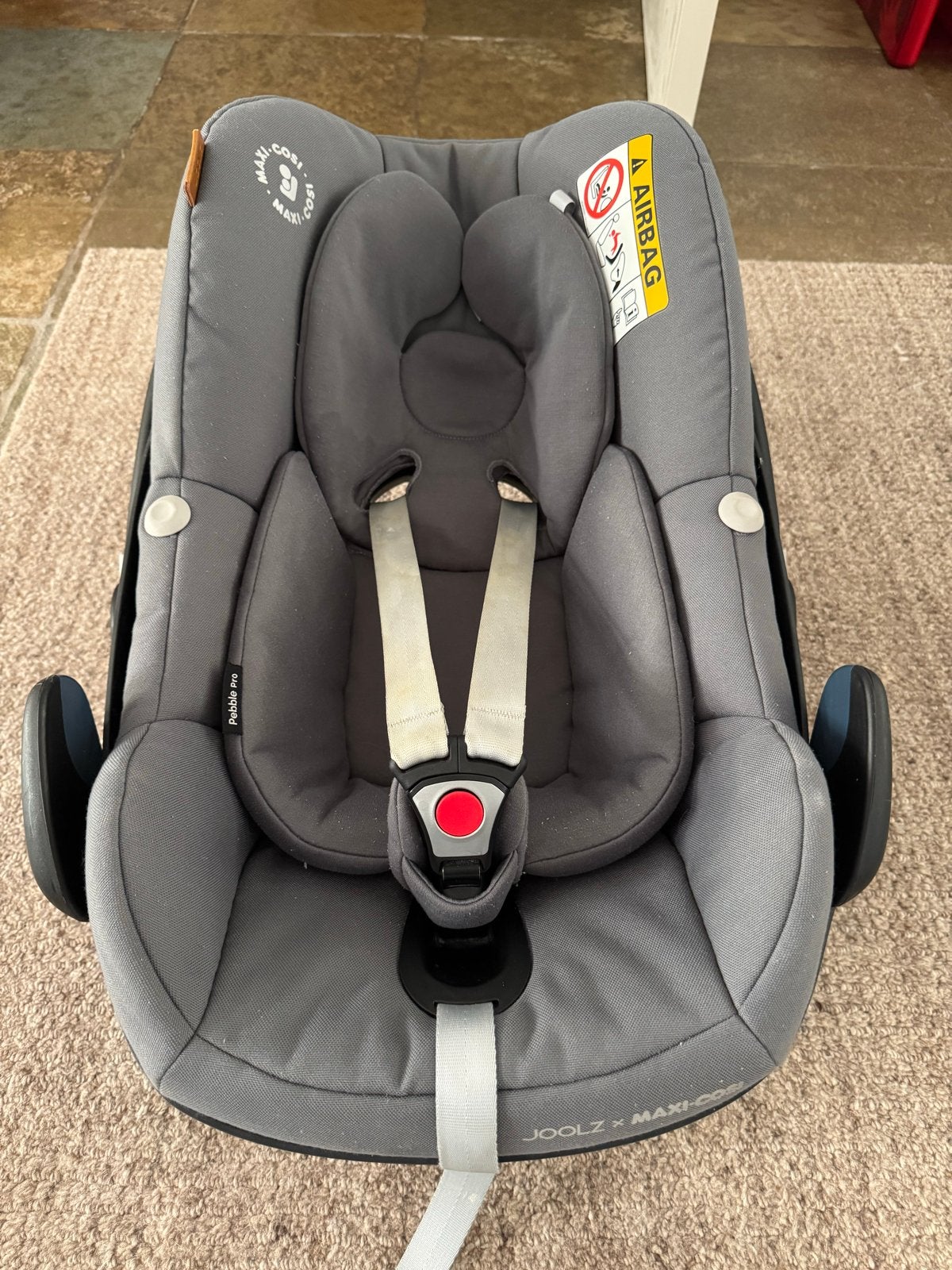 Joolz x Maxi-Cosi Pebble Pro i-Size autostoel met base, Autogordel of Isofix, Zo goed als nieuw, 0 t/m 13 kg, Maxi-Cosi