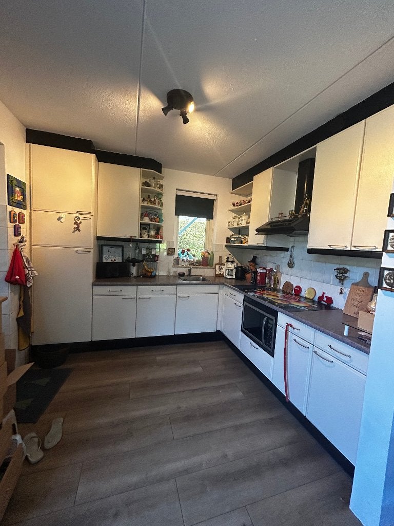 Complete keuken, Ophalen, Gebruikt, Wit, Hoekkeuken