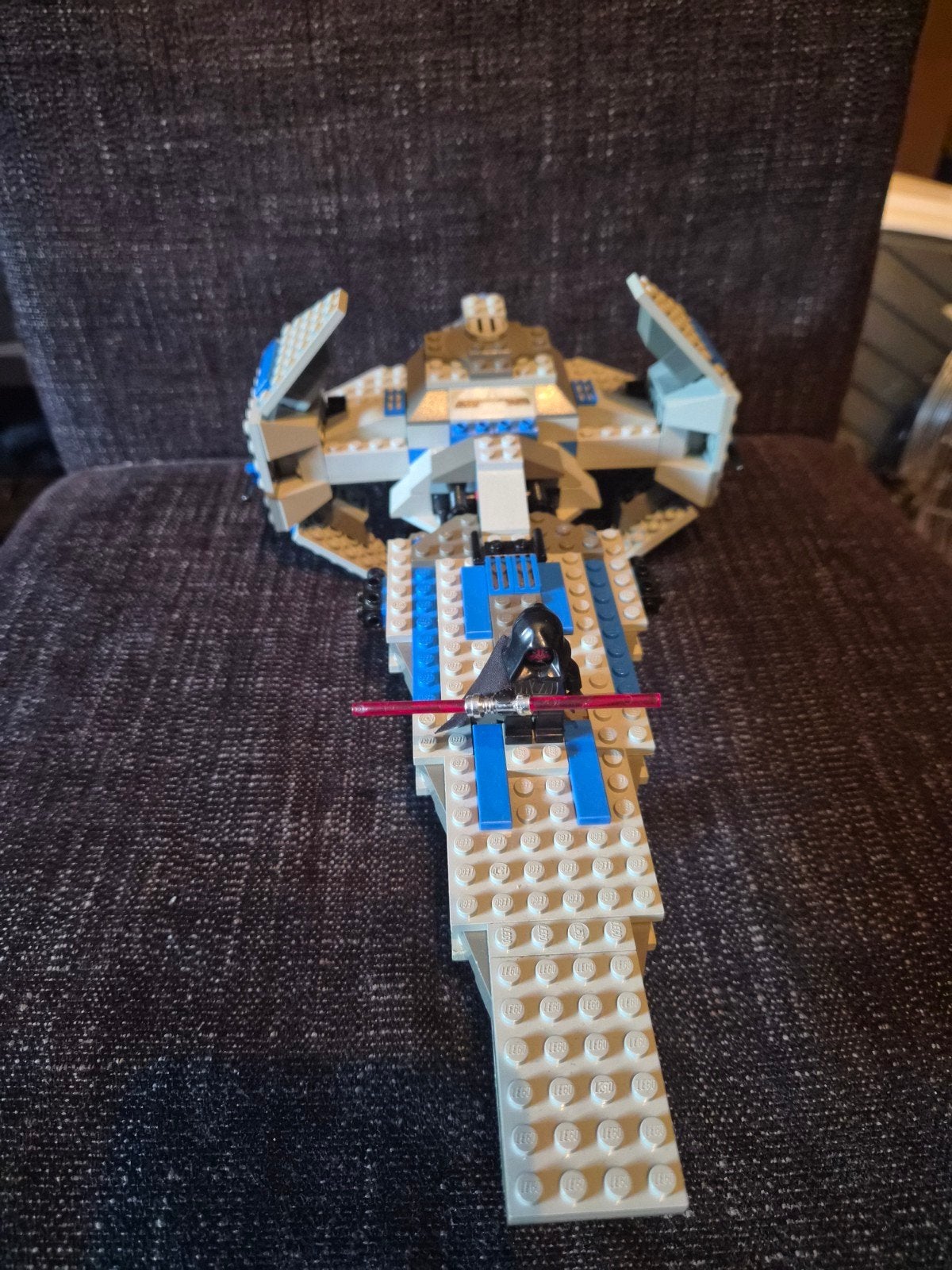 LEGO Star Wars 7151 Sith Infiltrator + Darth Maul + Boekje, Kinderen en Baby's, Speelgoed | Duplo en Lego, Gebruikt, Star Wars