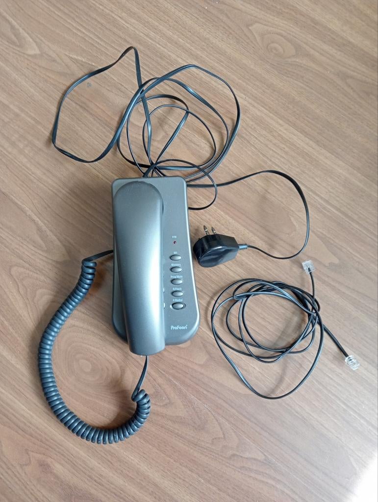 Profoon Vaste Telefoon - Grijs, Ophalen of Verzenden, Gebruikt