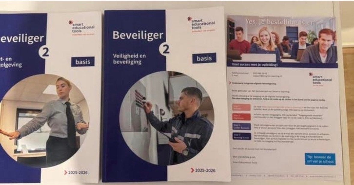 Beveiliger 2 pakket 2025/2026 WRB, VBB en e-learning, Boeken, Ophalen of Verzenden, Nieuw, Overige niveaus, Overige vakken
