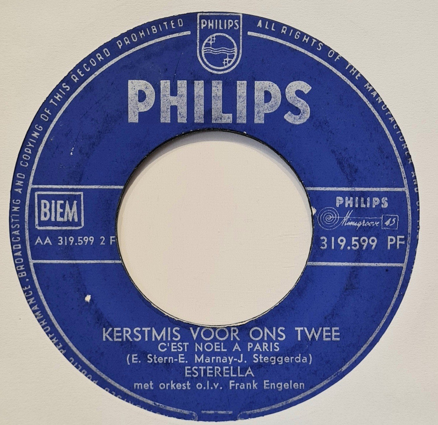 ESTERELLA  - WITTE KERSTMIS, Ophalen of Verzenden, Gebruikt
